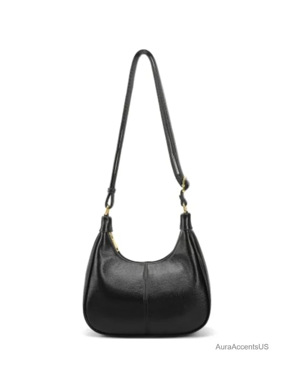 Crescent Hobo Crossbody Bag Faux Leather Shoulder Purse Adjustable Strap
